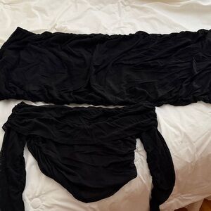 SHEIN Black Women's Intimate Set